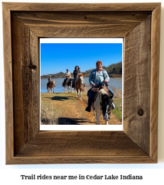 trail rides near me in Cedar Lake, Indiana